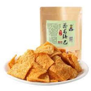 WOLONG Crispy Rice Chips Spiced Flavor