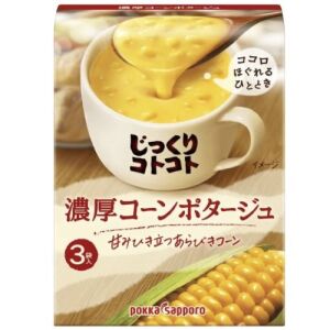 POKKA SAPPORO Hokkaido  Corn Soup 3 packs