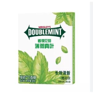 WRIGLEY'S DoubleMint Gum (Mint Flavor) 12pcs