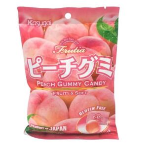 Kasugai Peach Gummy Candy 107g