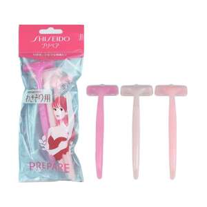 SHISEIDO FT PREPARE RAZOR UNDERARM 3PCS