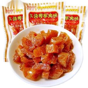 LONGJI Vegetarian Char Siu Snack 30g