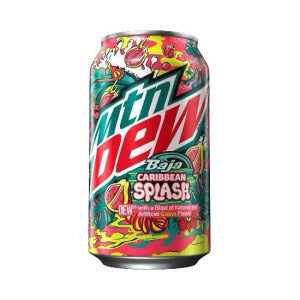 Mountain Dew Baja Caribbean Splash 355ml