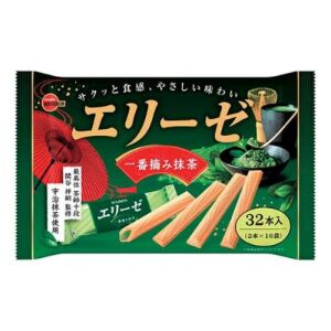 Bourbon Elise Matcha Stick Cookie 32pcs