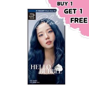 【BLACK FRIDAY】MISE EN SCENE Hello Boble Hair Foam Color 4B Blue