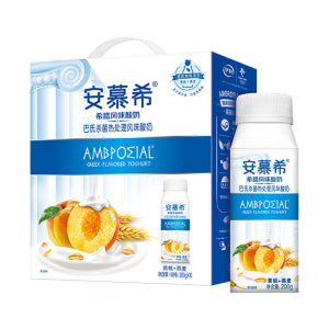 AMBPOEIAL Greek Yogurt ( Peach & Oat Flavor )  200ml*10