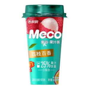 MECO Lychee&Passion Fruit With Tea 400ml