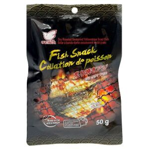 HW Dry Roasted Seasoned Yellowstripe Fish Snack 50g