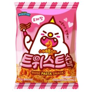 GS Sweet Monster Rose Pasta Twist Snack 70g