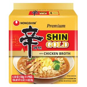 NONGSHIM Gold Ramen with Chicken Broth 130g*4 bags