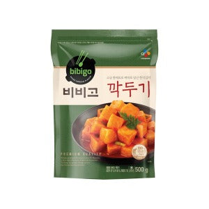 BAEKSUL, BIBIGO SLICED RADISH KIMCHI 450G