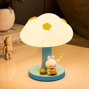 Cute Cloud Bunny Night Lights (Brightness Adjustable)