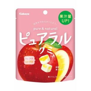 Kabaya Pure & Natural Gummy (Apple Flavor) 58g