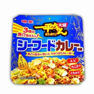 MYOJO Yakisoba Noodle Seafood Curry Flavor 167g