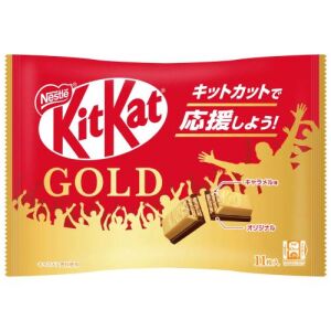 Nestle KitKat Gold (Caramel & Milk Flavor) 11pcs