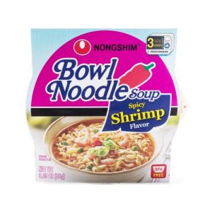 NONGSHIM Bowl Noodle Soup (Spicy Shrimp Flavor) 86g