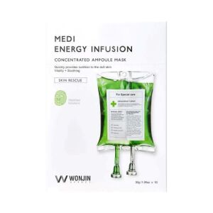 WONJIN EFFECT Medi Energy Infusion Mask 10pcs