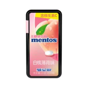 Mentos Mints Candy (White Peach Flavor) 21g