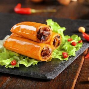 BAICAOWEI Shiitake Beancurd Roll Hot & Spicy