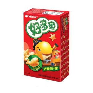 HAOLIYOU Seafood Shaped Crackers(Ketchup Flavor) 33g