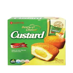 LOTTE CUSTARD CAKE 276G