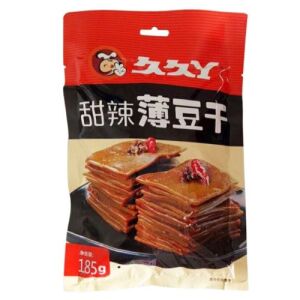 JJY Thin Dried Tofu (Sweet & Spicy) 185g