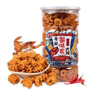 Bei Er Xiang Crab Flavored Puffed Snack 180g - Spicy Flavor