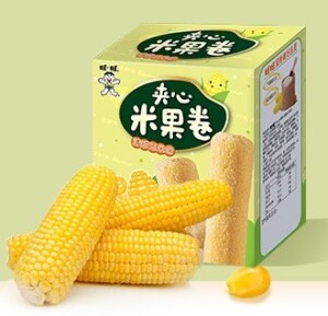 Want Want Rice Cracker Roll (Corn Flavor) 70g