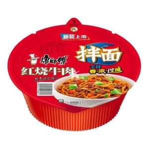 KSF Dry Noodles Bowl (Braised Beef Flavor) 127g