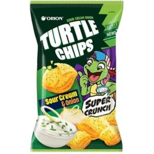 ORION Kkobuk Turtle Chips (Sour Cream & Onion Flavour) 160g