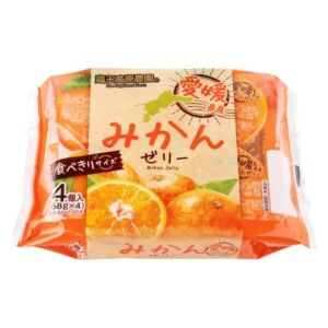 WAKAYAMA Ehime Prefecture Mandarin Orange Jelly 4x68g