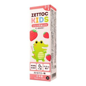 ZETTOC !! Kids Toothpaste Strawberry 70g