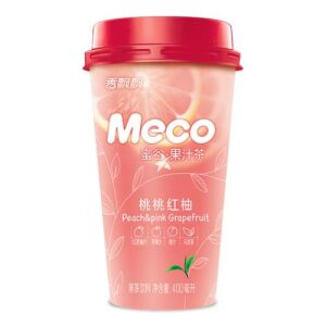 XIANG PIAO PIAO Meco Fruit Tea Peach & Pink Grapefruit Flavor 400ML