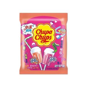 Chupa Chups Lollipop (Milk Fruit Flavor)