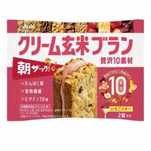 Asahi Cream Genmai Brownie Strawberry Butter 50g