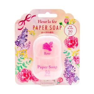 CHARLEY Paper Soap  Fleur La Fee  Rose 50pcs