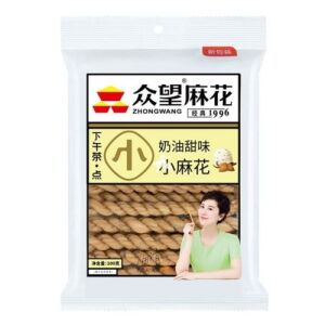 ZHONGWANG Sweet Fired Dough Twist Cream Flavor  112g