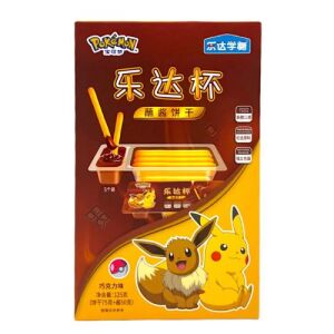 LDXT Pokemon Dip Cookies Chocolate Flavor 125g