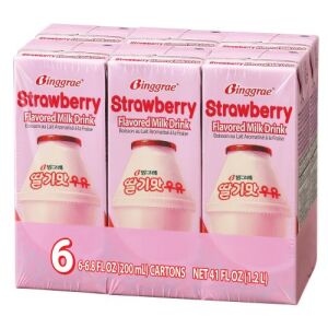 BINGGRAE Strawbery Milk*6