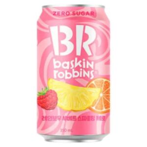 Baskin Robbins Rainbow Sherbet Sparkling 0 Cal  (Mix Fruit) 350ml