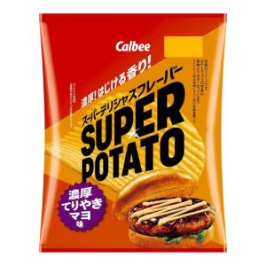 CALBEE Super Potato Chips BBQ Mayonnaise Flavor 56g