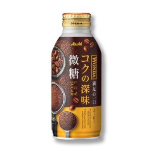 Asahi Kiwami Wonda Coffee Less Sugar 370g