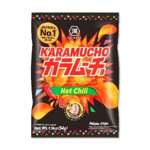 Koikeya Karamucho Flat Chips (Hot Chili Flavor) 54g