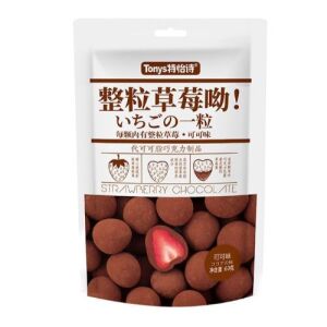 Tonys Strawberry Chocolate 60g