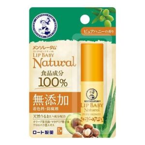 ROHTO Nature Lip Baby Pure Honey 4g