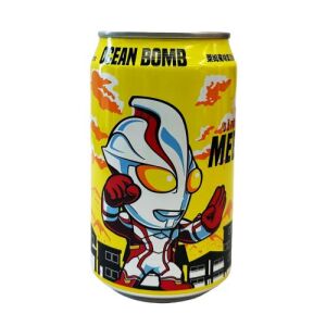 Ocean Bomb  Ultraman Mebius Sparkling Water (Lime Flavor) 330ml