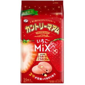 FUJIYA Country ma'ma Strawberry Cookies 147g