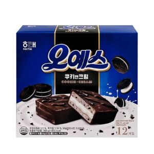 HAITAI Dozen Choco Cakes Cookie & Cream Flavor 360g