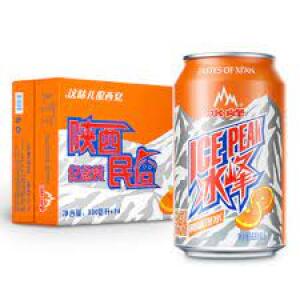 XIAN ICE PEAK Soda Specialty Orange Flavor330ml