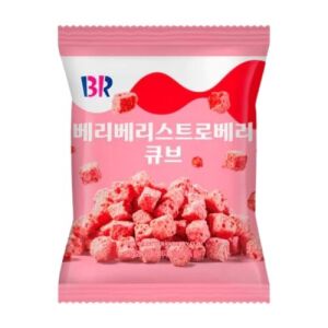 Baskin Robbins Strawberry Cubes